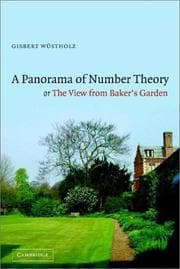 Tapa de A panorama in number theory, or, The view from Baker's garden