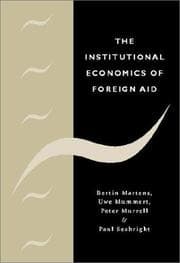 Tapa de The Institutional Economics of Foreign Aid