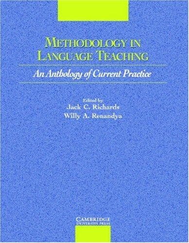 Tapa de Methodology in Language Teaching