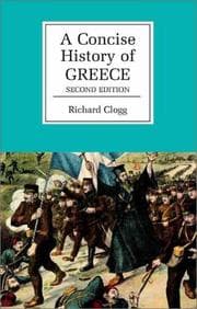 Tapa de A concise history of Greece