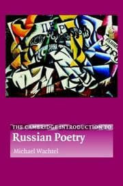Tapa de The Cambridge introduction to Russian poetry