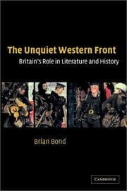Tapa de The Unquiet Western Front