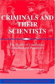 Tapa de Criminals and their scientists