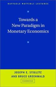 Tapa de Towards a new paradigm in monetary economics