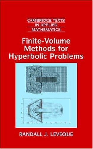 Tapa de Finite Volume Methods for Hyperbolic Problems (Cambridge Texts in Applied Mathematics)