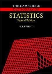 Tapa de The Cambridge dictionary of statistics