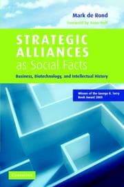 Tapa de Strategic alliances as social facts