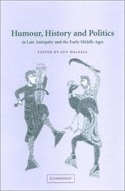 Tapa de Humour, history and politics in late antiquity and the early Middle Ages