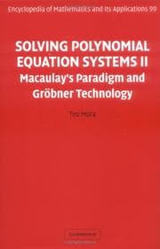 Tapa de Solving Polynomial Equation Systems II
