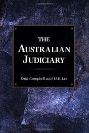 Tapa de The Australian judiciary