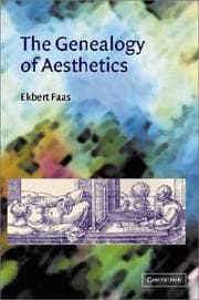 Tapa de The Genealogy of Aesthetics