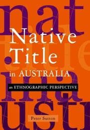 Tapa de Native Title in Australia
