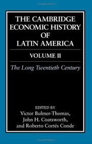Tapa de The Cambridge economic history of Latin America