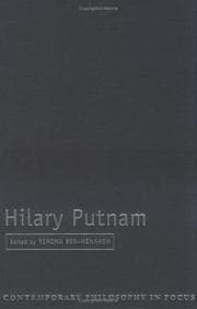 Tapa de Hilary Putnam (Contemporary Philosophy in Focus)