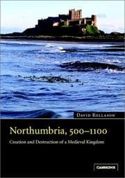 Tapa de Northumbria, 500-1100