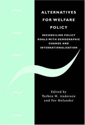 Tapa de Alternatives for welfare policy