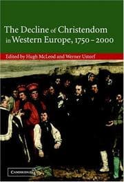 Tapa de DECLINE OF CHRISTENDOM IN WESTERN EUROPE, 17502000; ED. BY HUGH MCLEOD