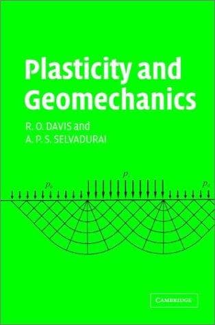 Tapa de Plasticity and geomechanics