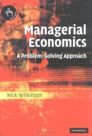 Tapa de Managerial Economics
