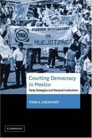 Tapa de Courting Democracy in Mexico
