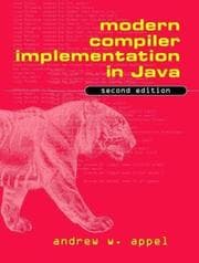Tapa de Modern compiler implementation in Java