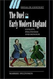Tapa de The Duel in Early Modern England