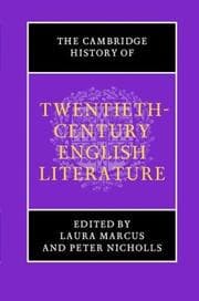 Tapa de The Cambridge history of twentieth-century English literature