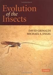 Tapa de Evolution of the insects