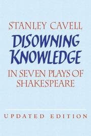 Tapa de Disowning knowledge in seven plays of Shakespeare