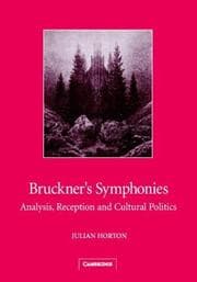 Tapa de Bruckner's symphonies