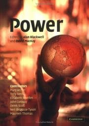 Tapa de POWER; ED. BY ALAN BLACKWELL