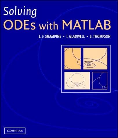 Tapa de Solving ODEs with MATLAB