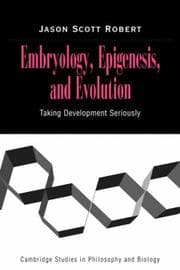 Tapa de Embryology, Epigenesis and Evolution