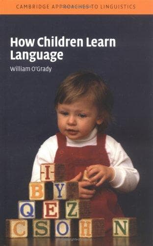 Tapa de How children learn language