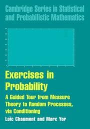 Tapa de Exercises in probability