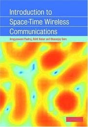 Tapa de Introduction to space-time wireless communications