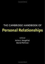 Tapa de The Cambridge handbook of personal relationships