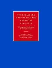 Tapa de The enclosure maps of England and Wales