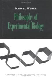 Tapa de Philosophy of Experimental Biology (Cambridge Studies in Philosophy and Biology)