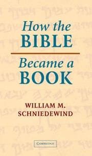 Tapa de How the Bible Became a Book