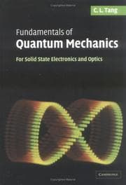 Tapa de Fundamentals of quantum mechanics