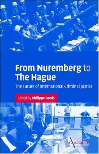 Tapa de From Nuremberg to The Hague