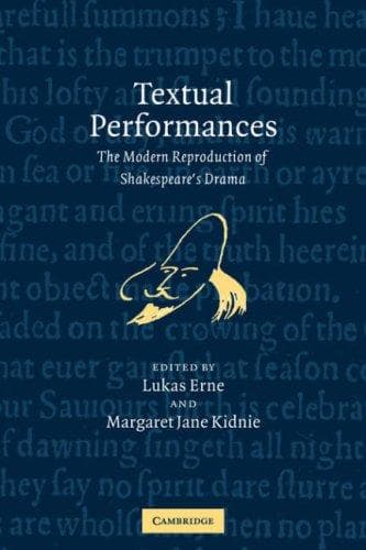 Tapa de Textual performances
