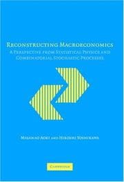 Tapa de Reconstructing macroeconomics