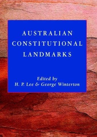 Tapa de Australian constitutional landmarks