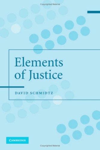 Tapa de The elements of justice
