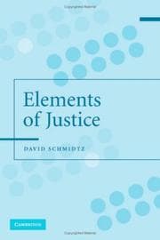 Tapa de The elements of justice