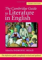 Tapa de The Cambridge Guide to Literature in English