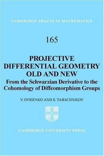 Tapa de Projective differential geometry old and new
