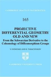Tapa de Projective differential geometry old and new